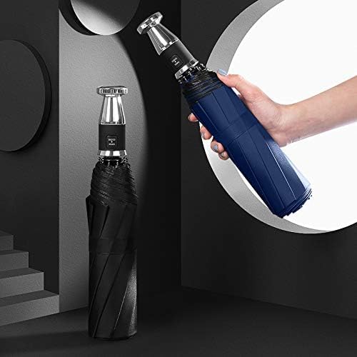 Premium 10-Rib Windproof Automatic Folding Umbrella – Compact Travel Umbrella