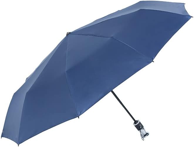 Premium 10-Rib Windproof Automatic Folding Umbrella – Compact Travel Umbrella